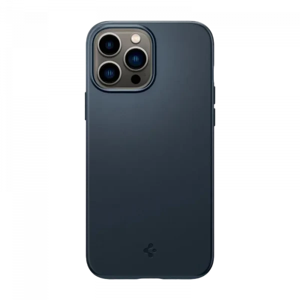 Husă Spigen iPhone 13 Pro Max, Thin Fit, Metal Slate