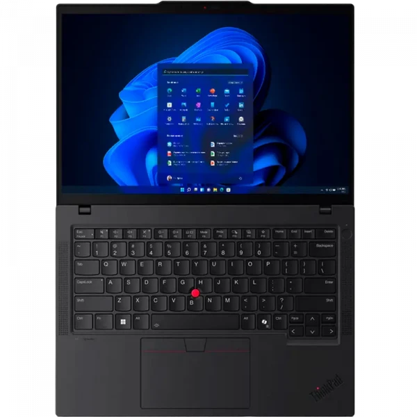 Ноутбук для бизнеса 14 Lenovo ThinkPad T14 Gen 5, Чёрный, Intel Core Ultra 7 155U, 16Гб/512Гб, Без ОС