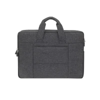 Сумка для ноутбука Rivacase Lantau, 15.6, Полиэстер, Чёрный