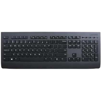 Клавиатура Lenovo 4X30H56866, Беспроводное, Чёрный