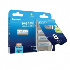 Baterii Panasonic BK-3MCDE/8HH, AA, 2000mAh, 8buc.