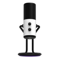 Microfon Gaming NZXT Capsule, Cu fir, Alb