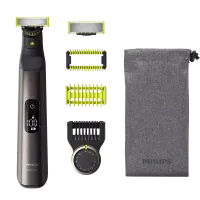 Мужской Триммер Philips OneBlade Pro 360 QP6551/15, Хром