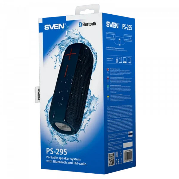 Портативная колонка SVEN PS-295, Синий
