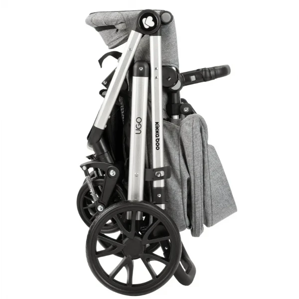 Cărucior 3-în-1 Kikka Boo Ugo, Gri