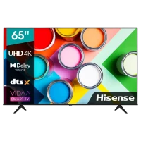 65 LED SMART TV Hisense 65A6BG, 3840x2160 4K UHD, VIDAA U OS, Negru