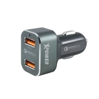 Автомобильное зарядное устройство Xpower Car Charger XPower, 2.1A, 2USB, Чёрный