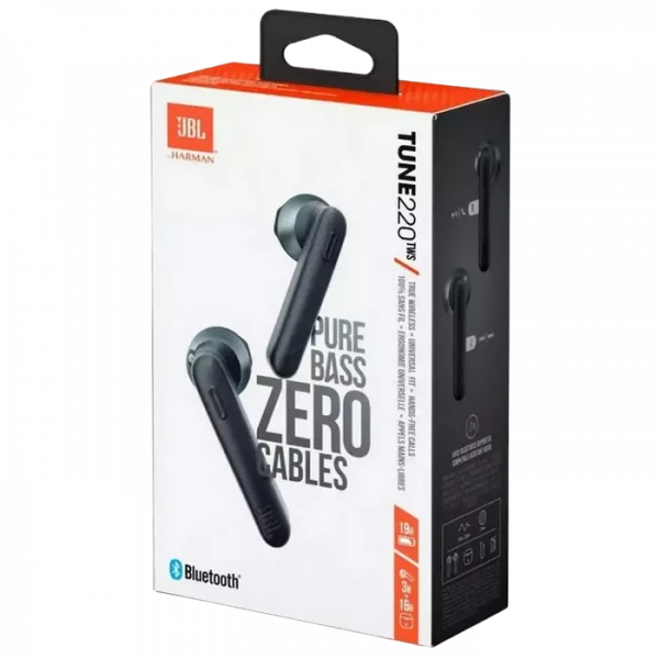Căști JBL Tune 220TWS, Negru