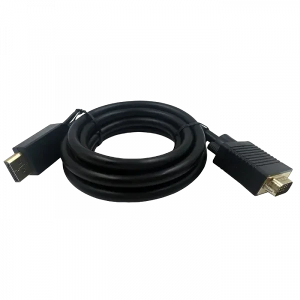 Cablu Video Cablexpert CCP-DPM-VGAM-6, DisplayPort (M) - VGA D-Sub (M), 1,8m, Negru