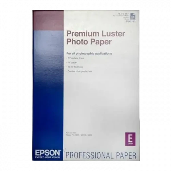 Фото бумага Epson Premium Luster, A2