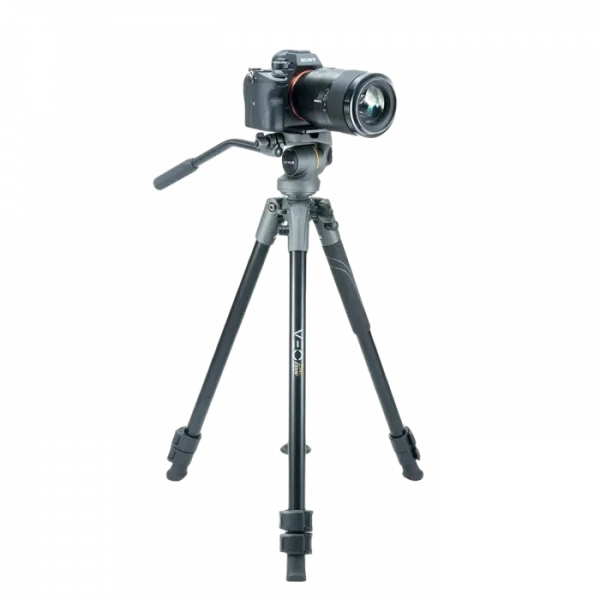 Штатив для фото и видеокамер Vanguard VEO2 PRO 233AV, Видеоголовка, Серый