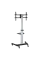 Suport pentru TV pe picior Reflecta Elegant 86P-Shelf, Argintiu