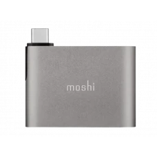 Adaptor Video Moshi USB-C to HDMI Adapter with Charging, USB Type-C/HDMI, Argintiu