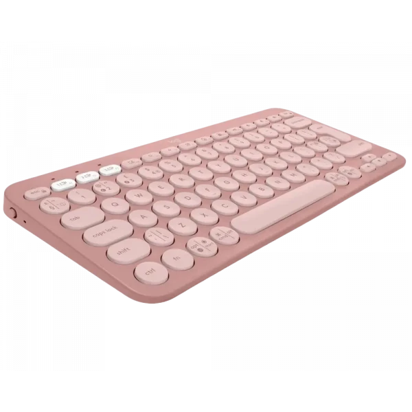 Клавиатура и мышь Logitech Pebble 2 Combo, Беспроводное, Розовый
