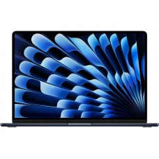 Ноутбук Apple MacBook Air A3114 / 15.3 дюйма / M3 с 8-ядерным CPU и 10-ядерным GPU / 16Гб RAM / 512Гб SSD / macOS Sonoma / Midnight