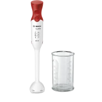 Blender de mână Bosch ErgoMixx MSM64010, Alb | Roșu