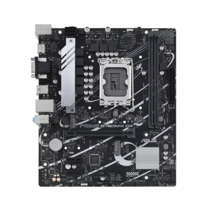 Материнская плата ASUS PRIME B760M-K D4, LGA1700, Intel B760, Micro-ATX