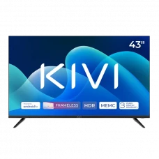 43 LED SMART TV KIVI 43U730QB, 3840x2160 4K UHD, Android TV, Negru