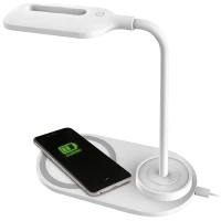 Lampa de birou Platinet PDL1930W, Alb