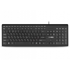 Tastatură SVEN KB-S307M, Cu fir, Negru