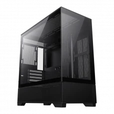 Carcasă PC Gamemax Vista M, Midi-Tower, Fără PSU, Negru