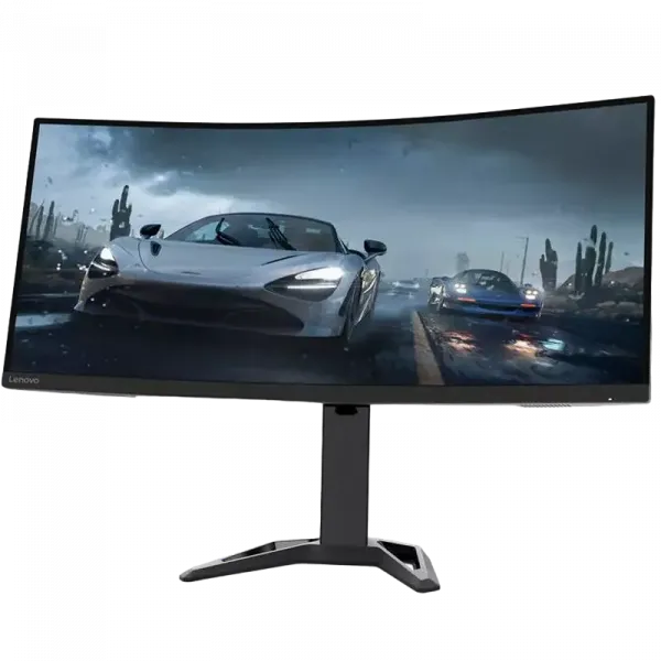 34 Игровой монитор Lenovo G34w-30, VA 3440x1440 WQHD, Чёрный