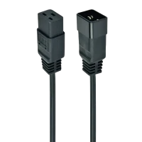 Шнур питания Cablexpert PC-189-C19, 1,5м, Чёрный