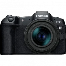 Aparat Foto Mirrorless Canon EOS R8 & RF 24-50mm f/4.5-6.3 IS STM KIT