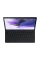 Husă pentru tabletă Samsung Galaxy Tab S7+ Book Cover Keyboard, 12,4, Poliuretan, Negru