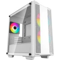Carcasă PC Deepcool CC360 ARGB, Midi-Tower, Fără PSU, Alb