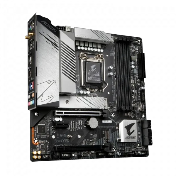 Placă de bază Gigabyte B560M AORUS PRO AX, LGA1200, Intel B560, Micro-ATX