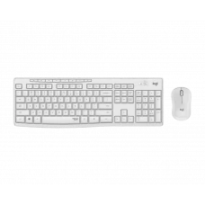 Set Tastatură + Mouse Logitech MK295, Fără fir, Alb