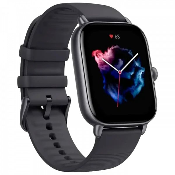 Ceas inteligent Xiaomi Amazfit GTS 3, 42mm, Grafit