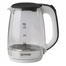 Fierbător electric Gorenje K17GXG, Oțel Inoxidabil | Negru