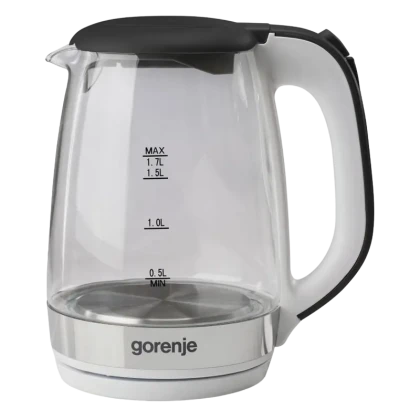 Электрочайник Gorenje K17GXG, Нержавеющая Сталь | Черный