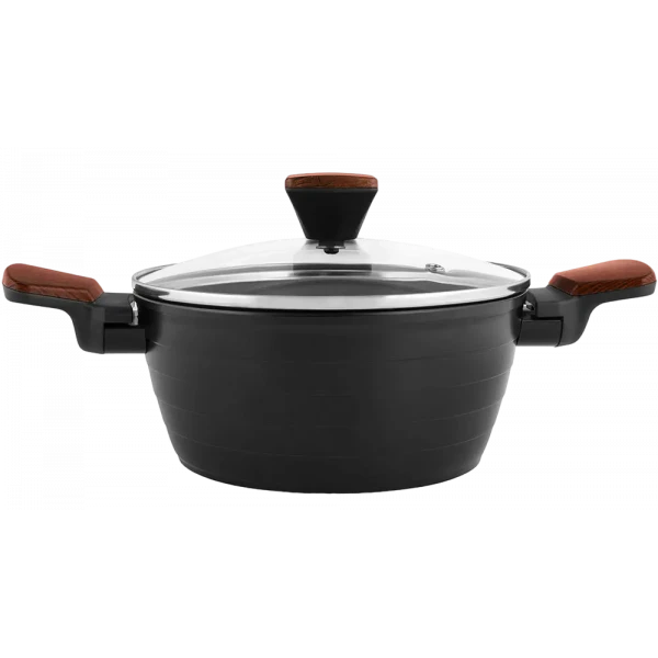 Cratiță Polaris Albero-24C, 4L, 24cm, Negru