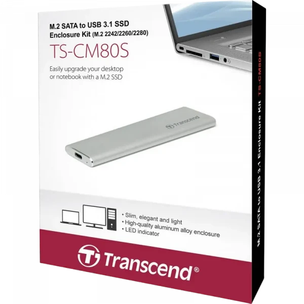 Adapter Enclosure Kit Transcend TS-CM80S, TS-CM80S