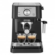 Cafetiera manuala DeLonghi EC260BK, 1100W, Negru