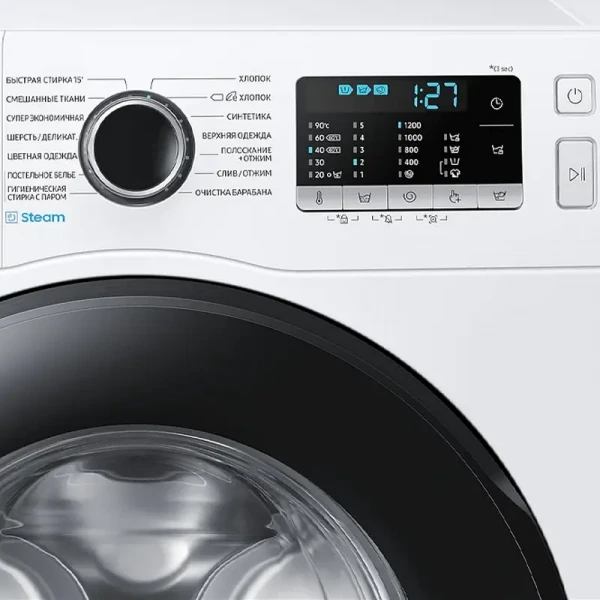 Стиральная машина Samsung WW80AAS22AE/LD, 8кг, Белый