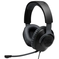 Игровая Гарнитура JBL Quantum 100, Проводной аналоговый, Чёрный
