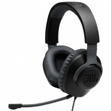 Căști gaming JBL Quantum 100, Cu fir, Negru