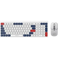 Клавиатура Havit KB830WB, Беспроводное, Белый