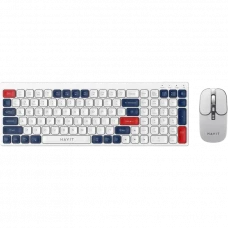 Tastatură Havit KB830WB, Fără fir, Alb