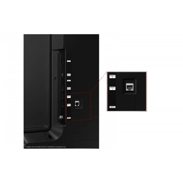 65 LED SMART TV Samsung UE65CU7100UXUA, 3840x2160 4K UHD, Tizen, Negru