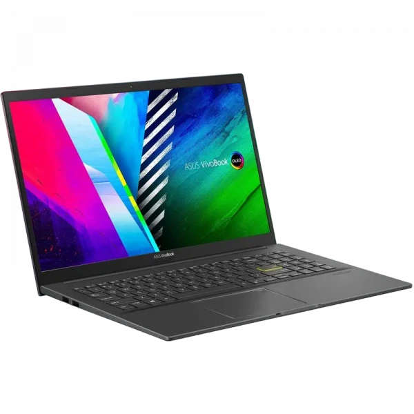 Laptop 15,6 ASUS Vivobook 15 OLED K513EA, Indie Black, Intel Core i5-1135G7, 12GB/512GB, Fără SO
