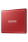 SSD portabil extern Samsung Portable SSD T7, 1 TB, Roșu (MU-PC1T0R/WW)
