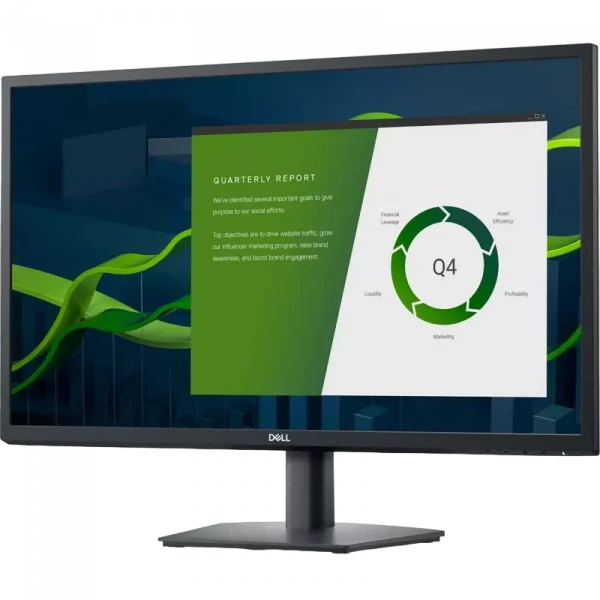 Монитор DELL E2723HN / 27 дюймов / IPS 1920x1080 FHD / Чёрный