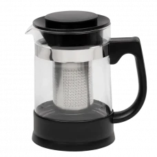 Ceainic cu infuzor RESTO 90512, 0,95L, Negru
