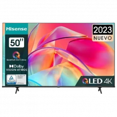 50 QLED SMART TV Hisense 50E7KQ, 3840x2160 4K UHD, VIDAA U6.0, Negru