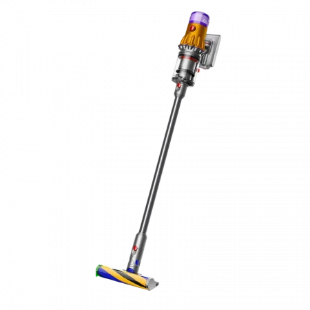 Вертикальный Пылесос Dyson V12 Detect Slim Absolute, Желтый | Никель